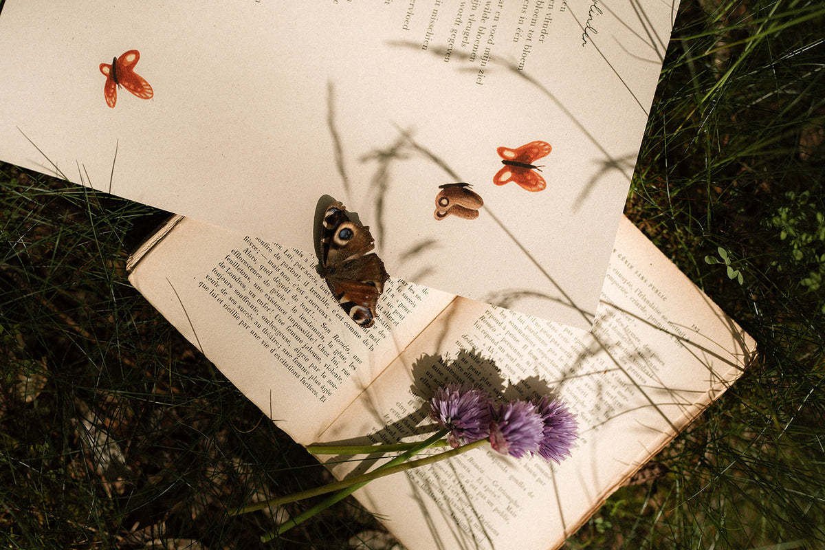 Print A4 'Als een vlinder'