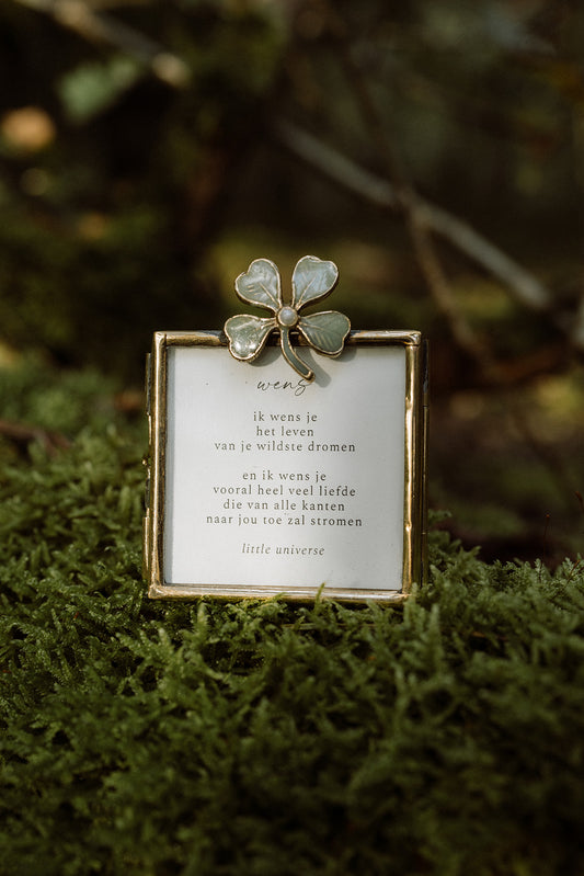 Fotolijstje 'Lucky Clover'