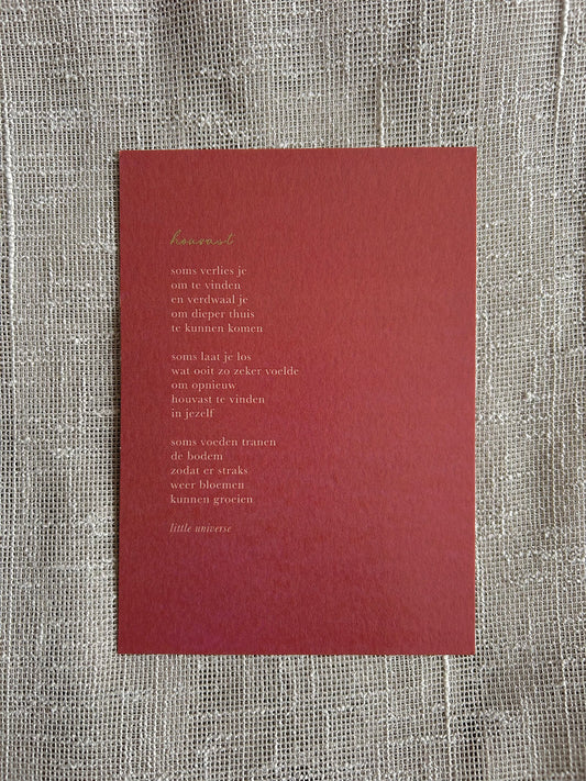 Kaart 'Houvast'