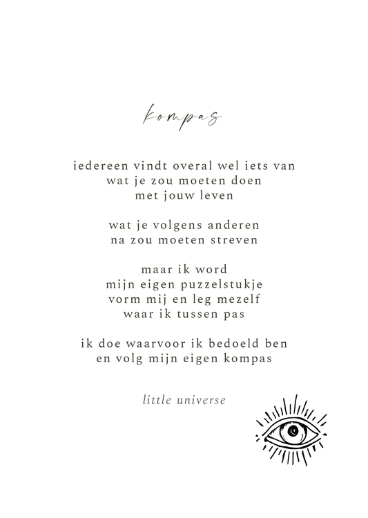 Kaart 'Kompas'