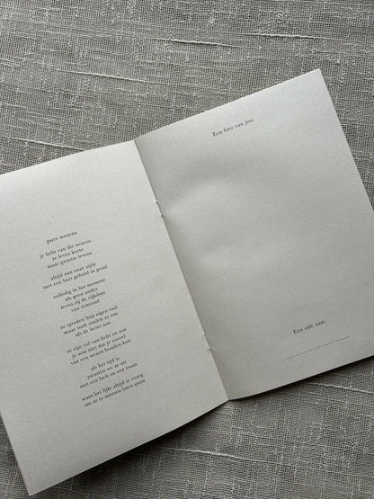 Gedenkboekje 'Pure wezens'