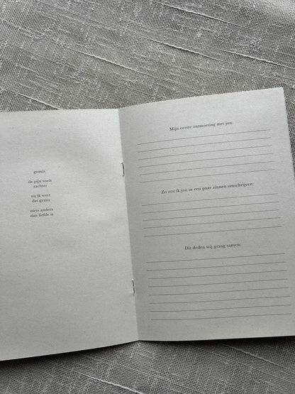 Gedenkboekje 'Pure wezens'