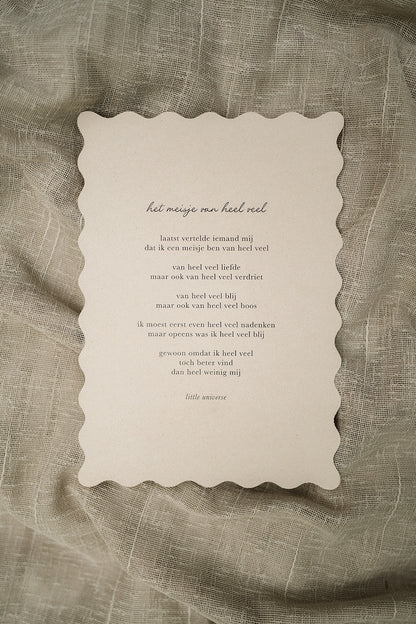 Set prints 'Het meisje van heel veel'