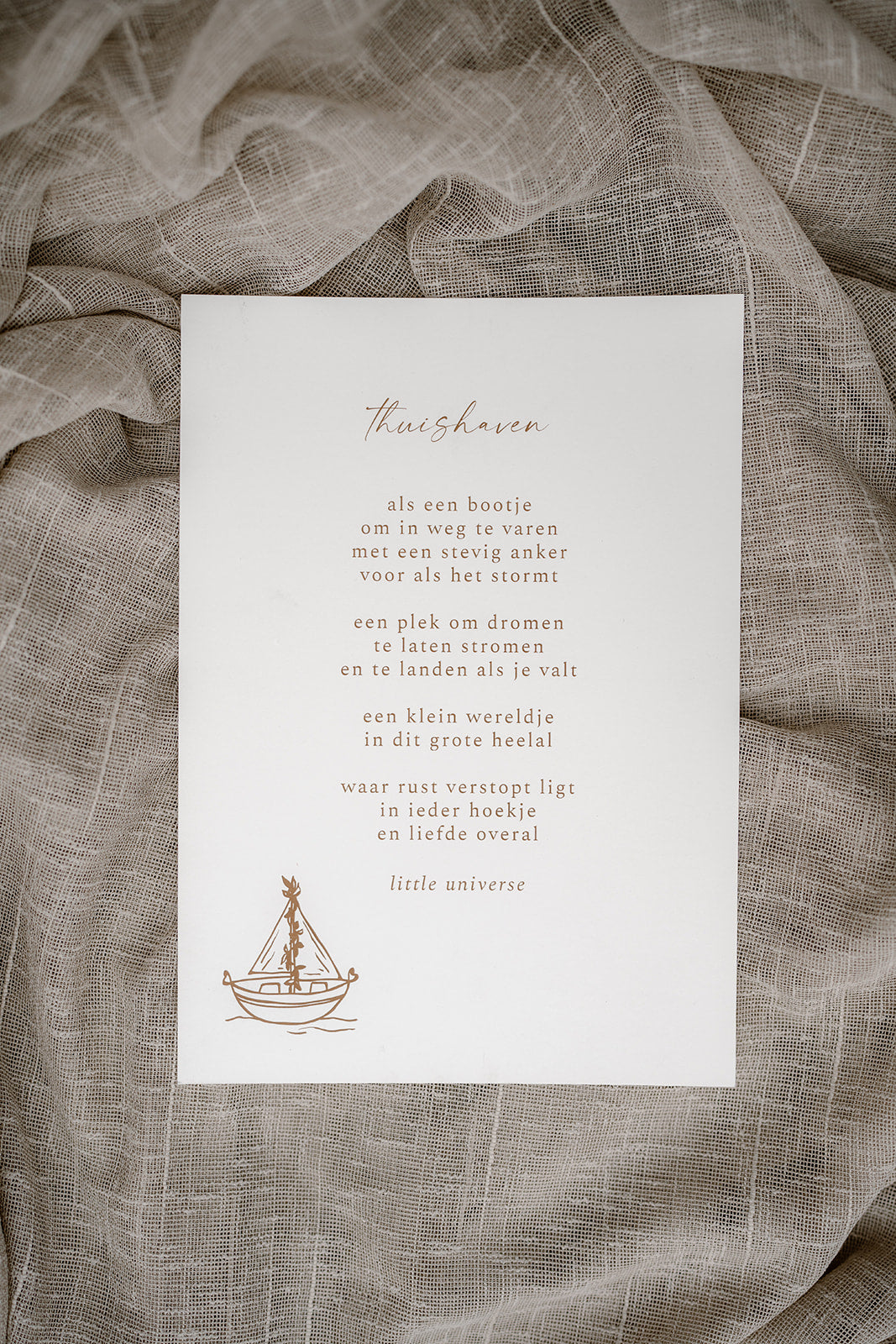 Print A4 'Thuishaven'